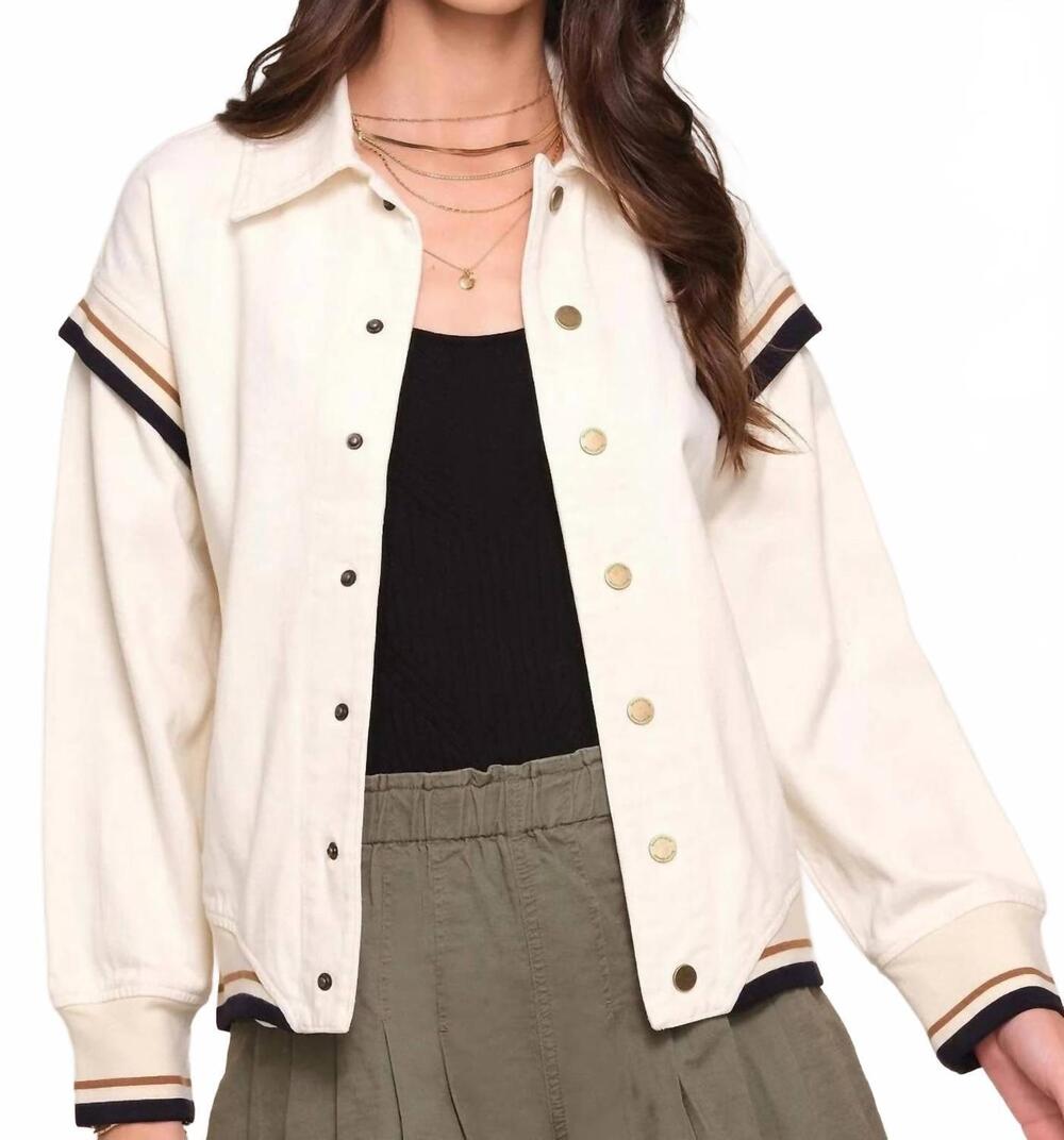 NEW HEARTLOOM martin jacket in ecru